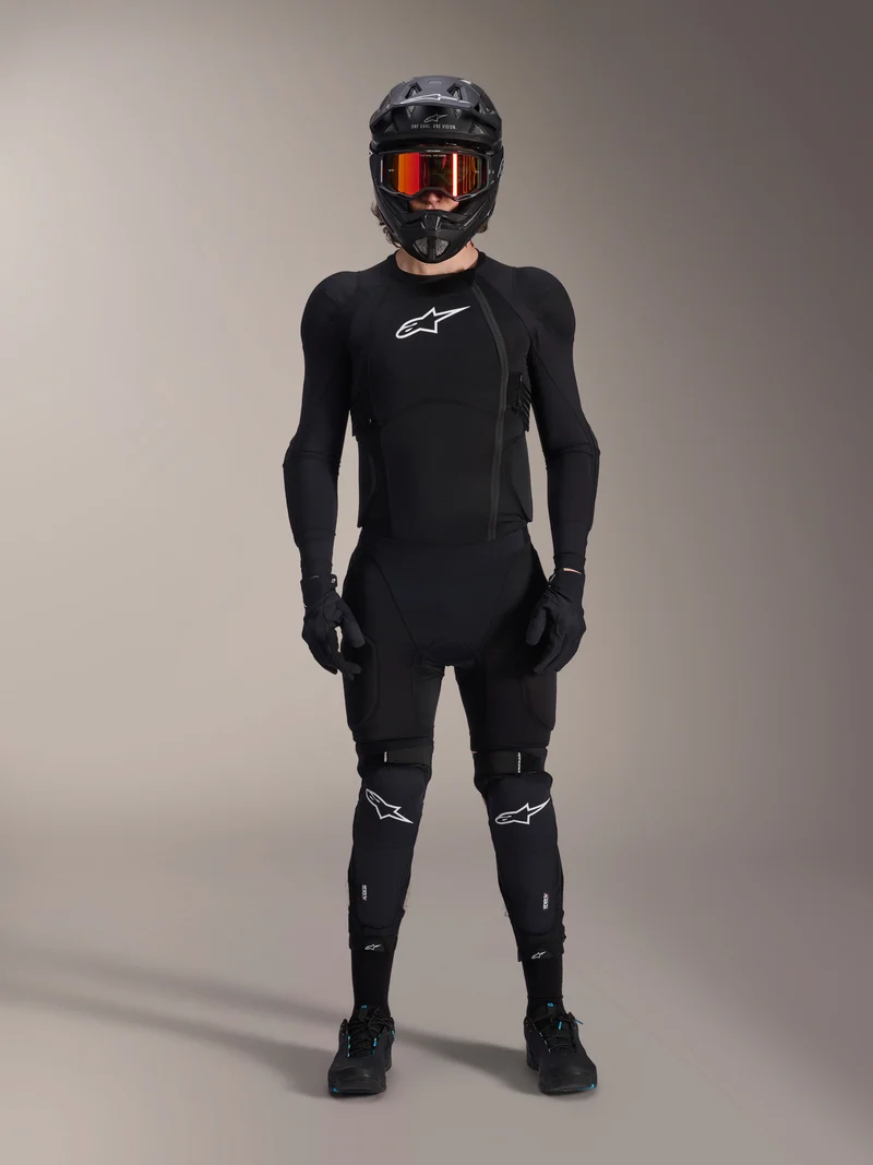 Veste de protection Manches Longues Alpinestars A-Impact - Noir