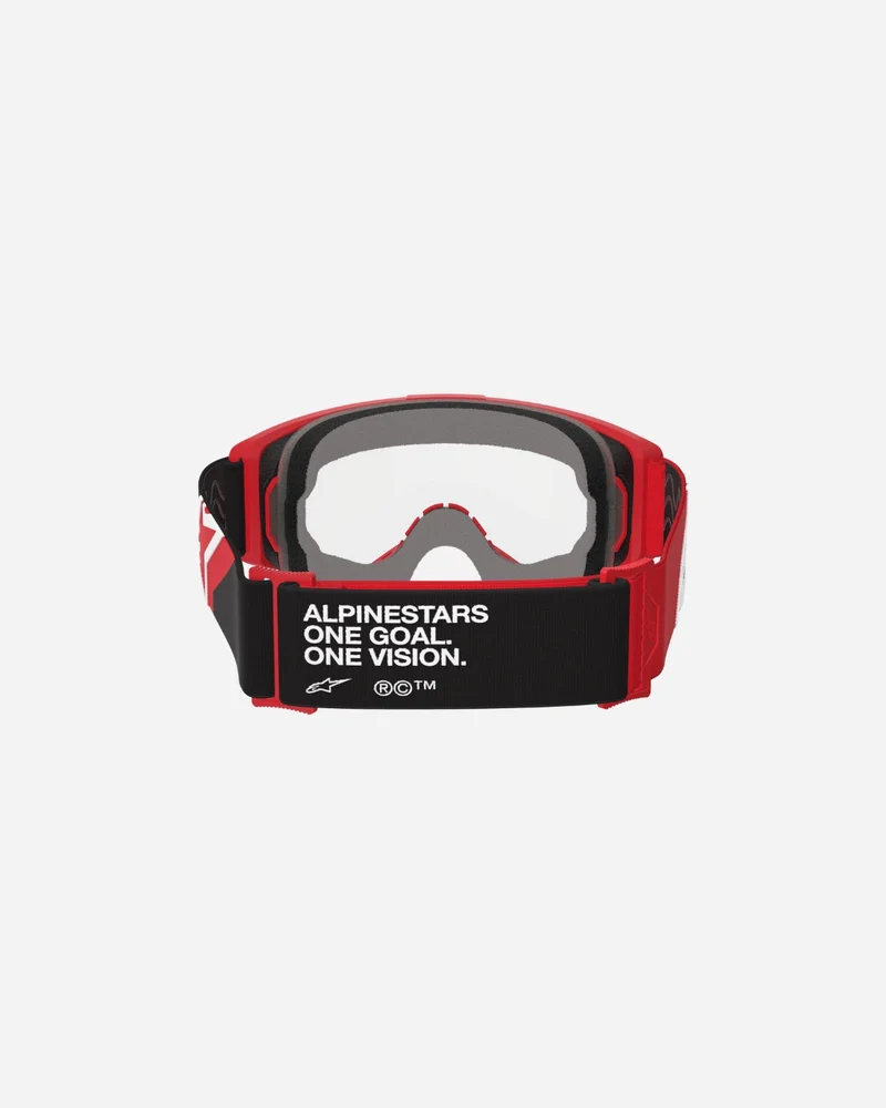 Masques Alpinestars Vision Otg - Rouge/Noir/Blanc Clair