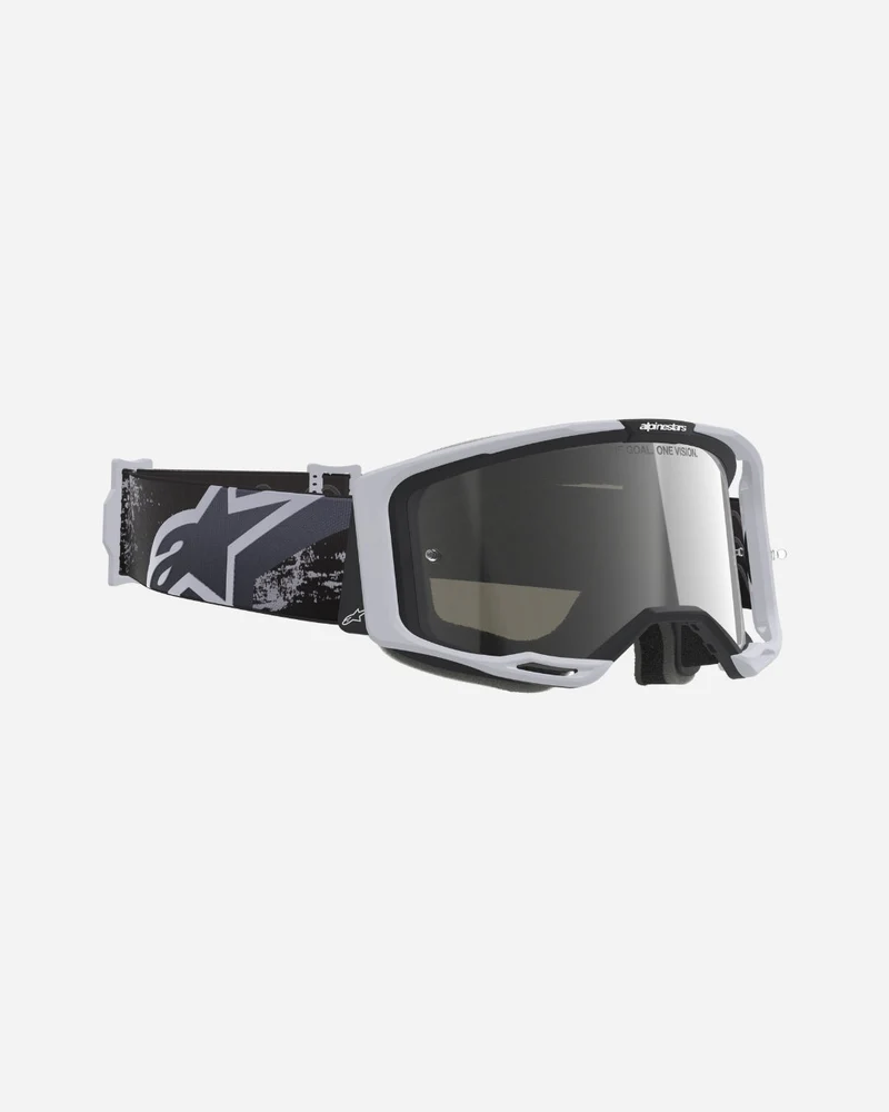 Masques Alpinestars Vision 8 Lahnd - Camouflage fer/Miroir Argent
