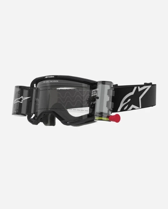 Masques Alpinestars Vision 8 Corp - Noir/Clair Roll-Off