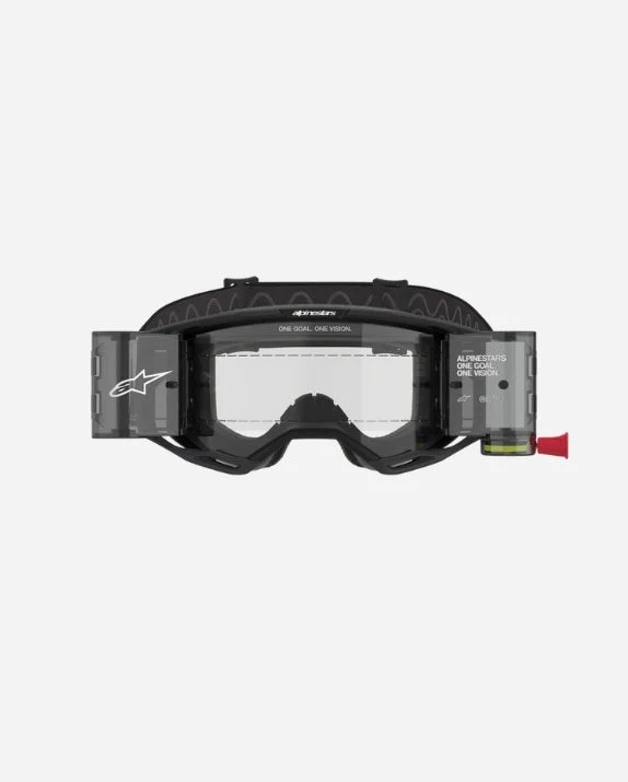 Masques Alpinestars Vision 8 Corp - Noir/Clair Roll-Off