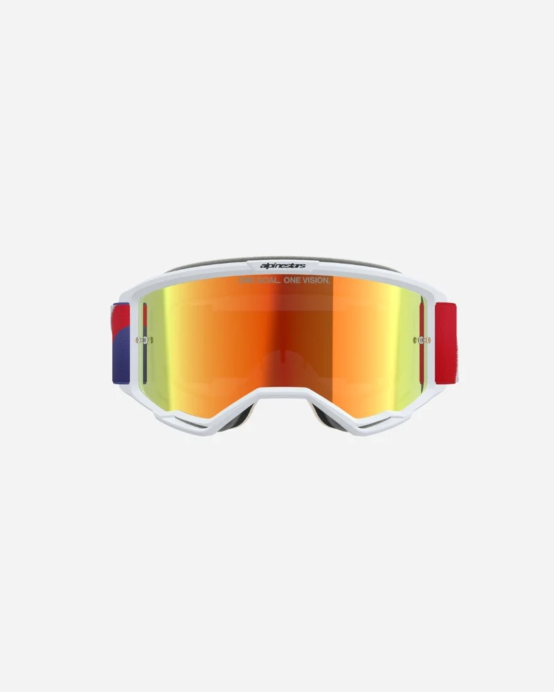 Masques Alpinestars Vision 5 Corp - Rouge/Violet Miroir Rouge
