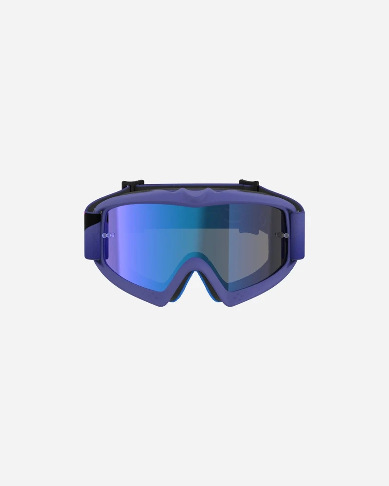 Masque enfant Alpinestars Vision Corp - Violet/Rose Fluo Miroir Bleu