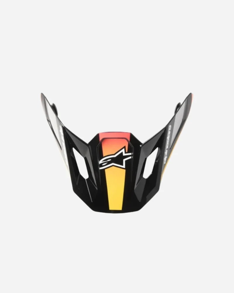 Visière Alpinestars Supertech M7 Rise ece06 - Noir/Jaune/Rose Brillant