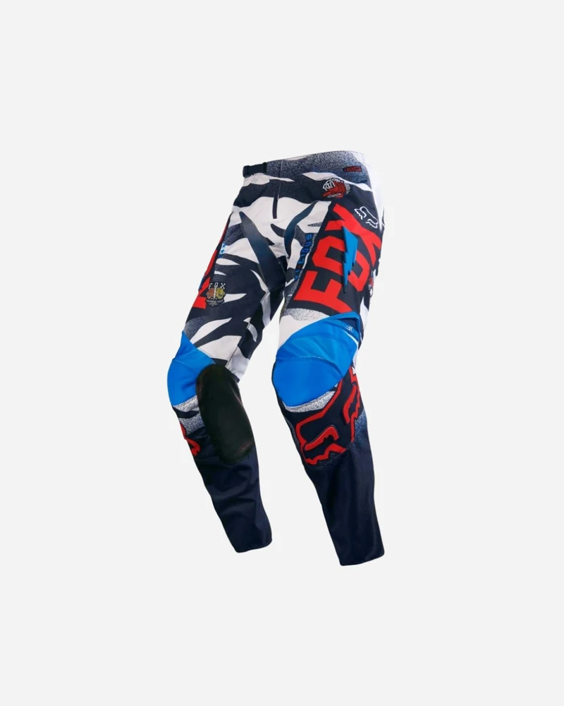 Pantalon Fox Racing 180 Vicious - Bleu/Blanc