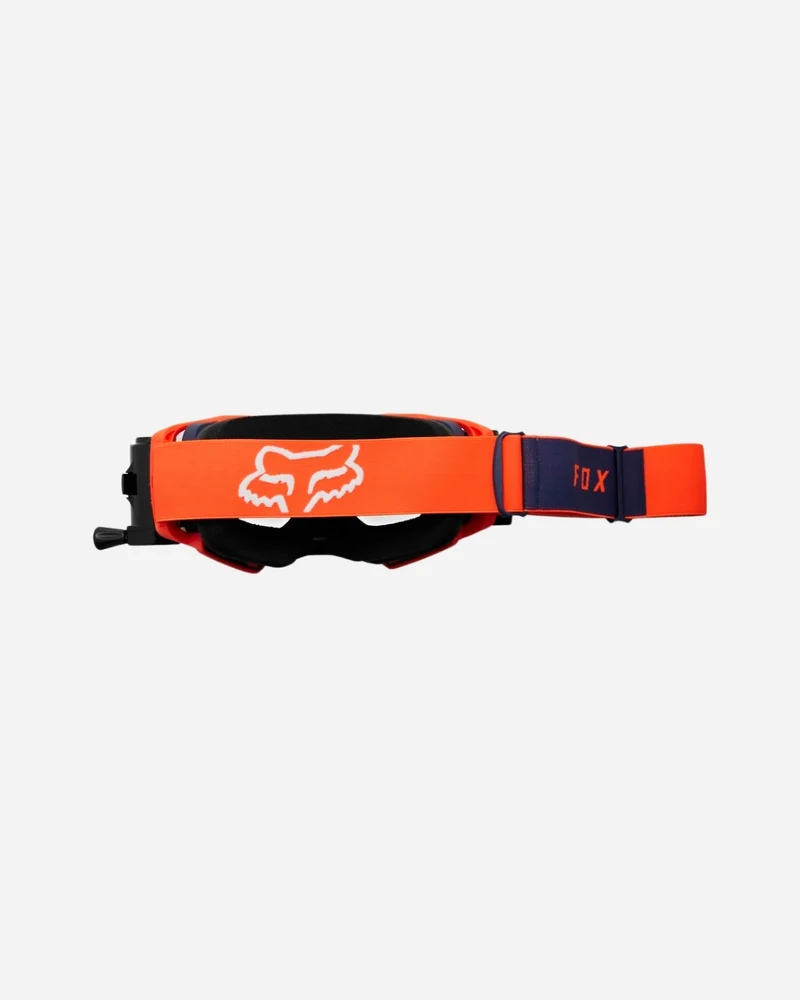 Masque Roll Off Fox Racing Airspace Stray - Bleu/Orange