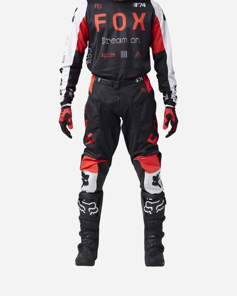 Pantalon Fox Racing 180 Race Spec - Rouge fluo