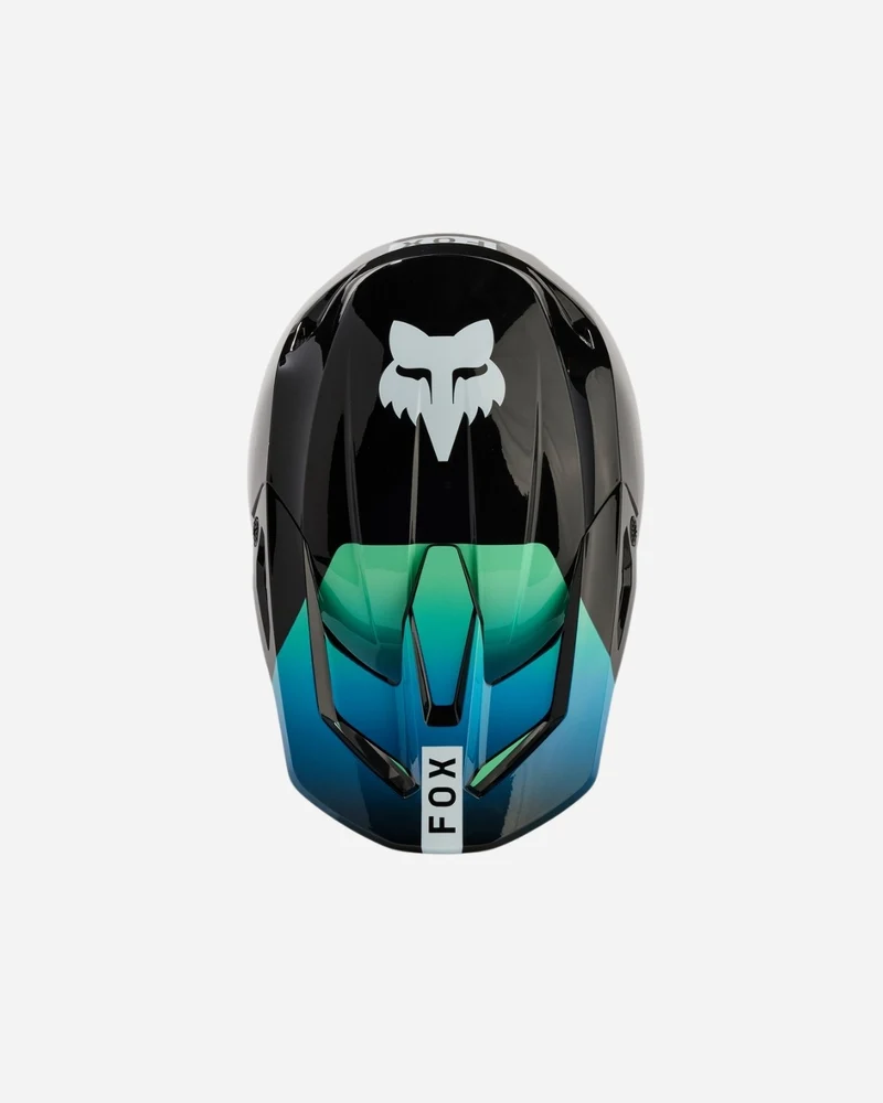 Visière Fox Racing V1 Ballast - Noir/Bleu
