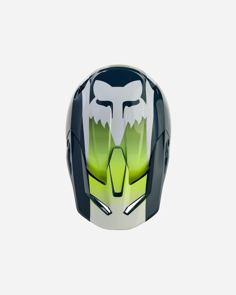 Visière Fox Racing V1 Flora - Indigo foncé