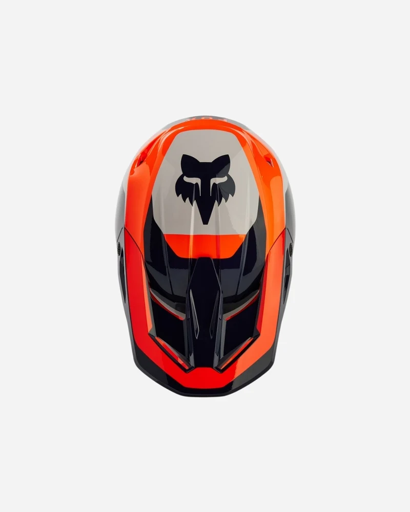 Visière Fox Racing V1 Nitro - Orange fluo