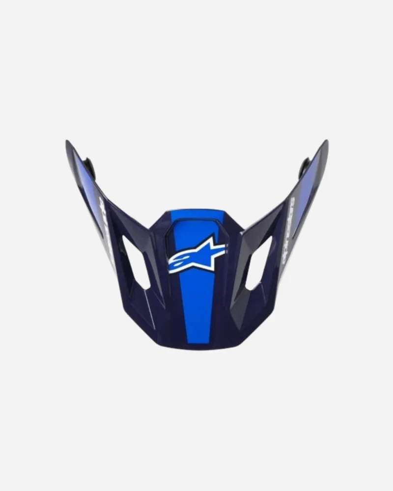 Visière Alpinestars Supertech M7 Rise ece06 - Bleu/Blanc Brillant