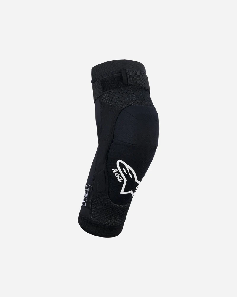 Genouillères enfant Alpinestars Bionic Plasma - Noir/Rouge/Blanc