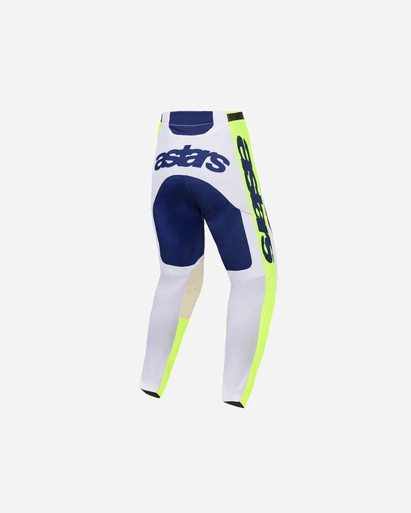Pantalon Alpinestars Racer Air Riway - Gris clair/Jaune Fluo/Bleu