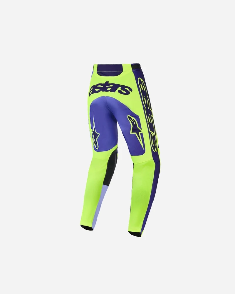 Pantalon Alpinestars Racer Portl - Violet/Jaune Fluo