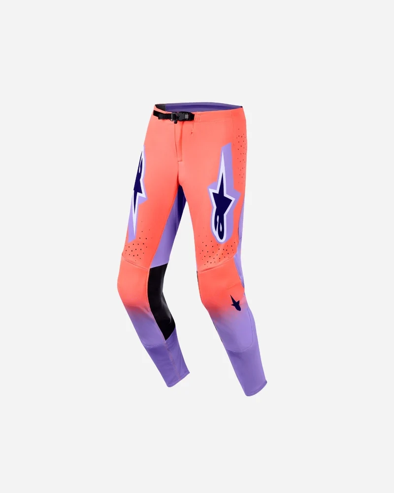 Pantalon Alpinestars Supertech Scenz - Orange Fluo/Violet