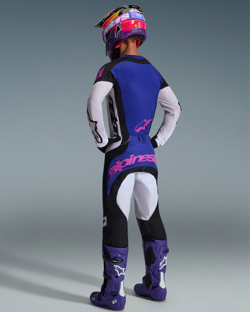 Pantalon Alpinestars Techstar Knif - Noir/Gris clair/Violet