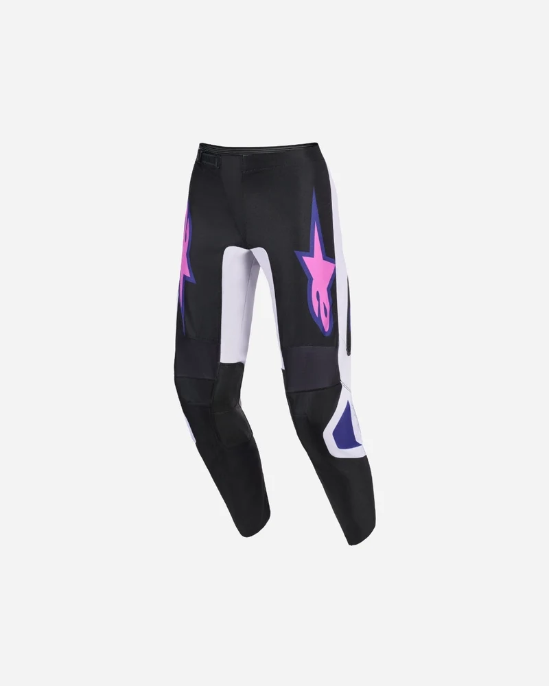 Pantalon Alpinestars Fluid Grid - Noir/Gris clair/Violet