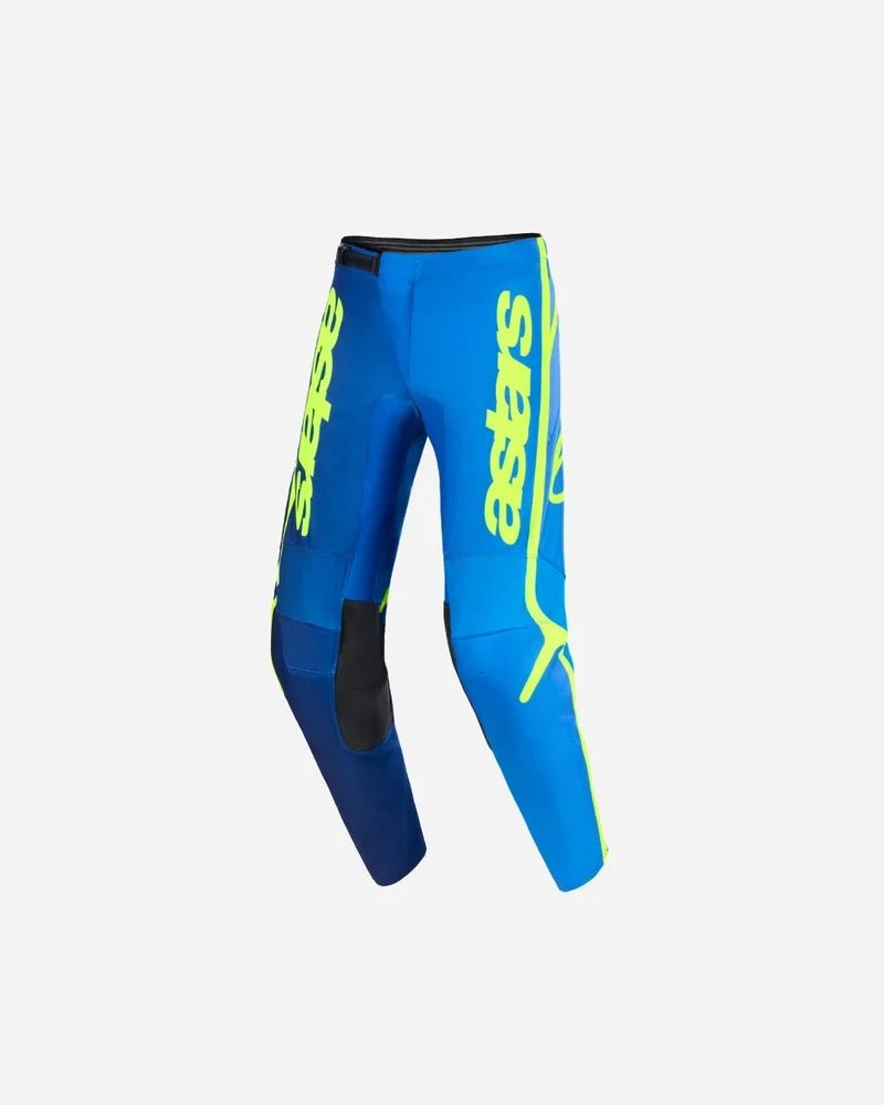Pantalon Alpinestars Fluid Apex - Bleu/Jaune Fluo
