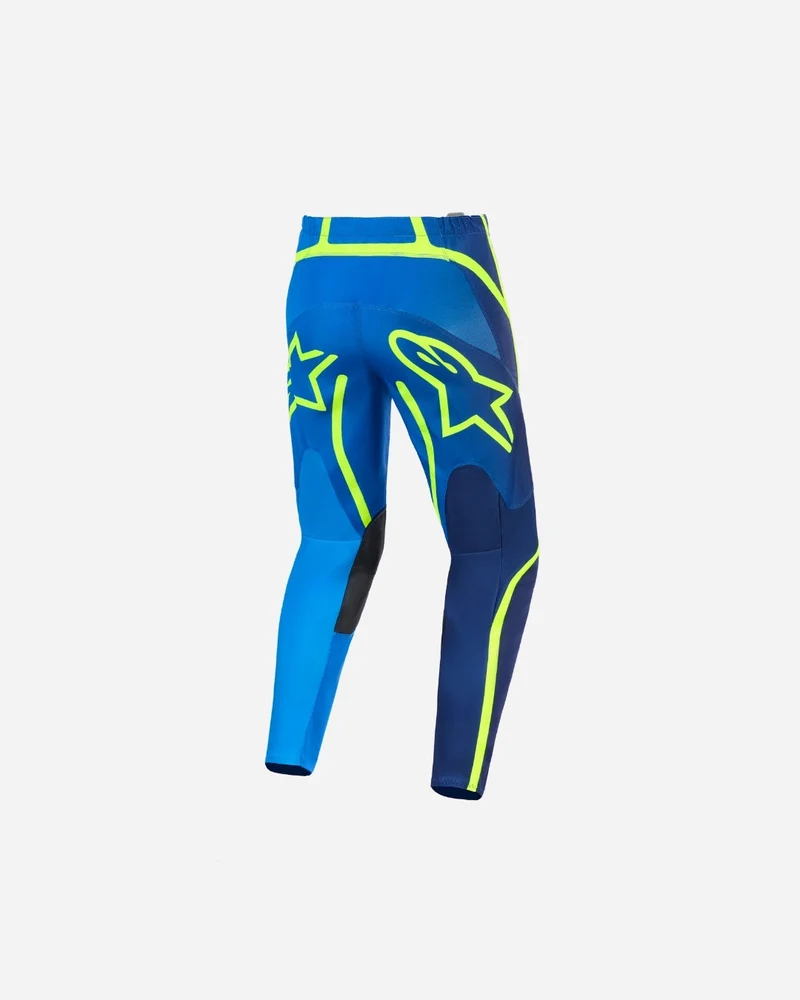 Pantalon Alpinestars Fluid Apex - Bleu/Jaune Fluo