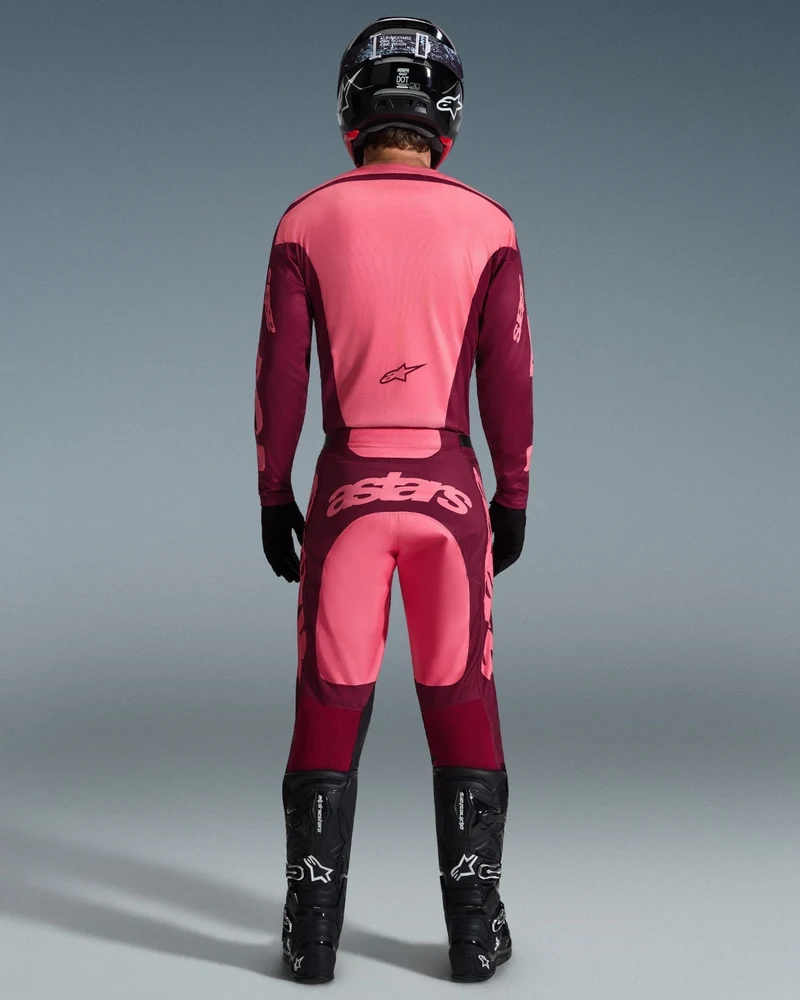 Pantalon Alpinestars Racer Riway - Rouge foncé/Corail