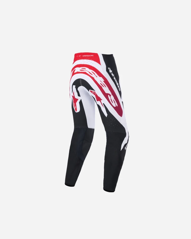Pantalon Alpinestars Supertech Afd Vista - Noir/Rouge/Blanc