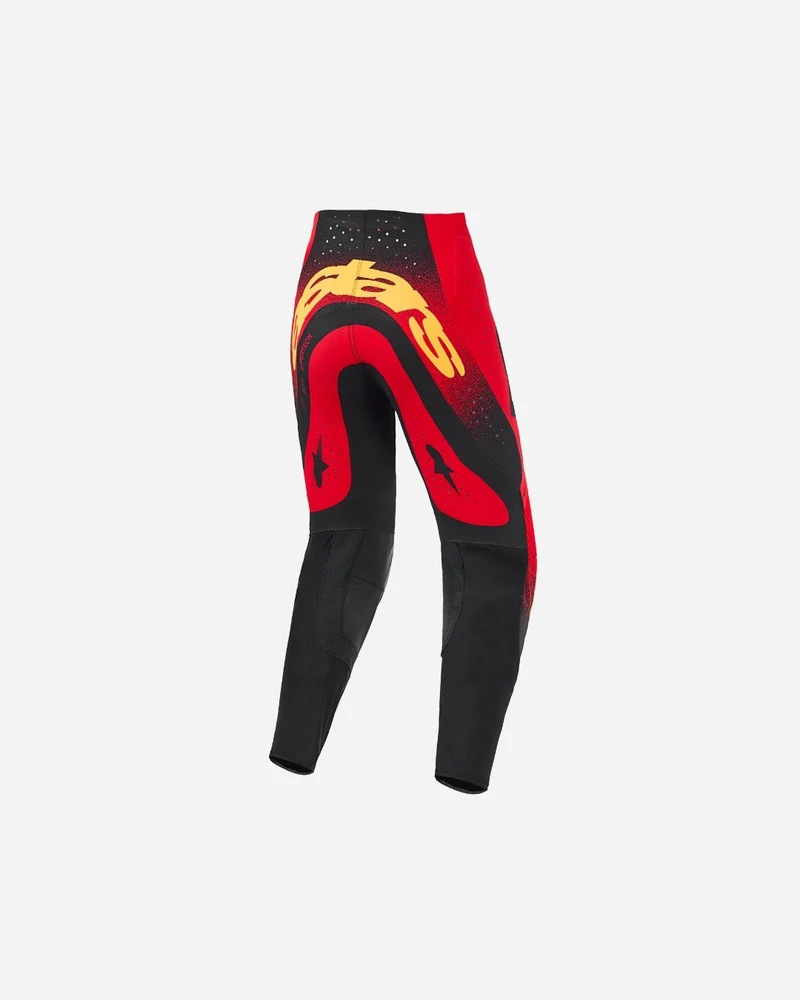 Pantalon Alpinestars Supertech Scenz - Rouge/Noir/Jaune