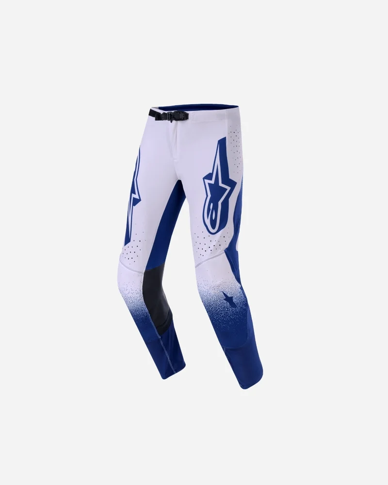 Pantalon Alpinestars Supertech Scenz - Gris clair/Bleu foncé
