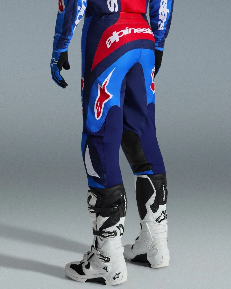 Pantalon Alpinestars Fluid Grid - Bleu/Rouge