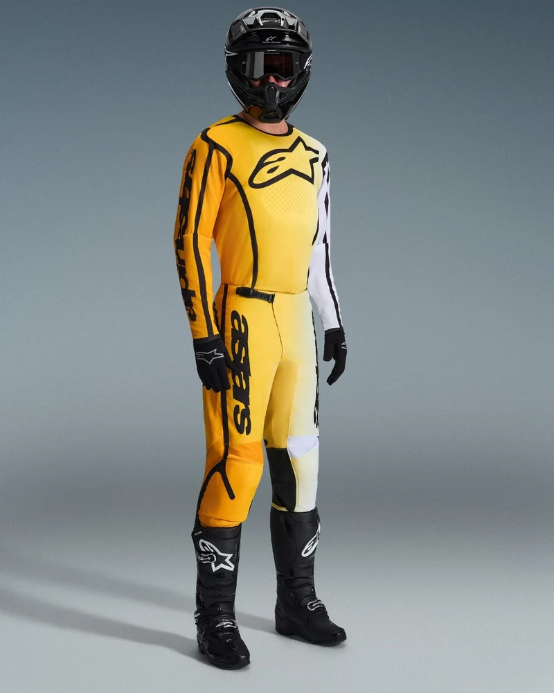 Pantalon Alpinestars Fluid Apex - Jaune/Noir