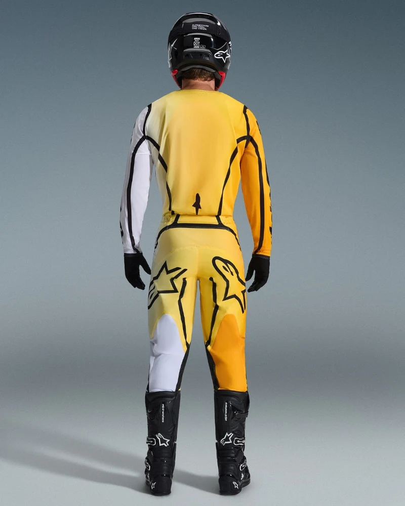 Pantalon Alpinestars Fluid Apex - Jaune/Noir