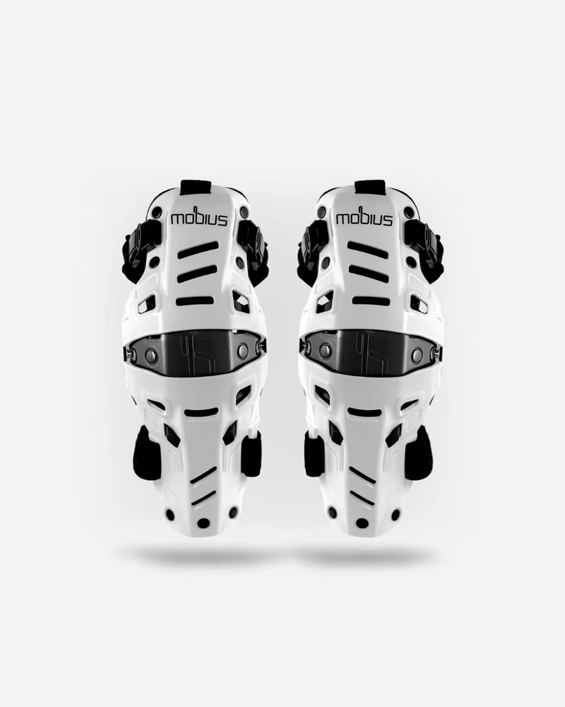 Genouillères Mobius X8H Hybrid - Blanc