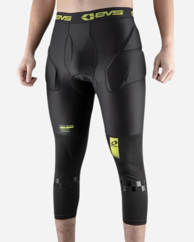 Pantalon 3/4 EVS Tug Impact - Noir/Jaune