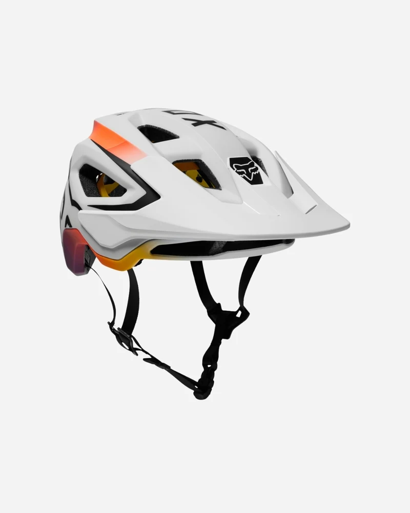 Casque Fox Racing Speedframe Vnish - Blanc
