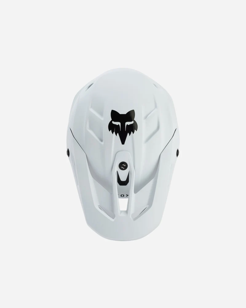 Visière Fox Racing V3 Solid - Blanc mat