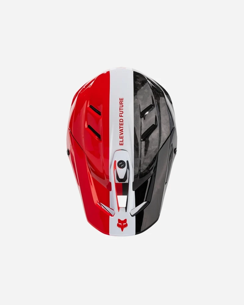Visière Fox Racing V3RS Ical - Rouge fluo