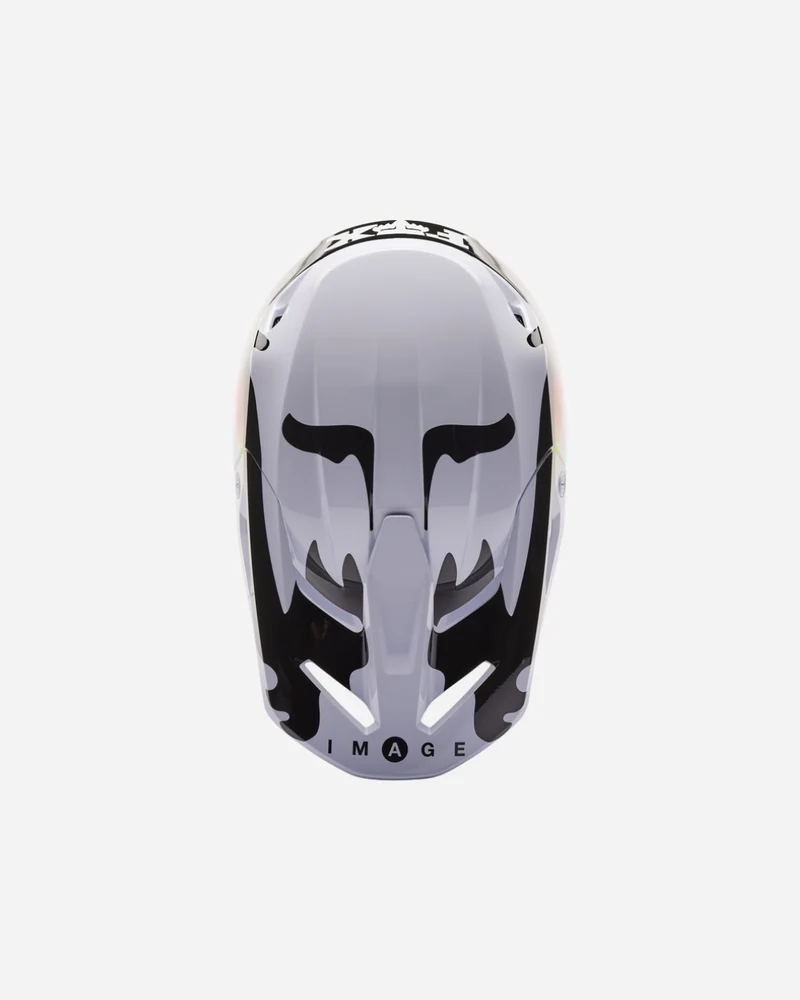 Visière Fox Racing V1 Kozmik - Noir/Blanc