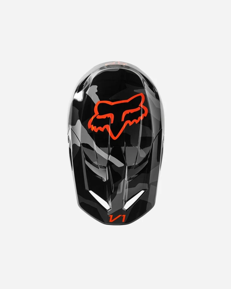 Visière Fox Racing V1 Bnkr - Camo gris