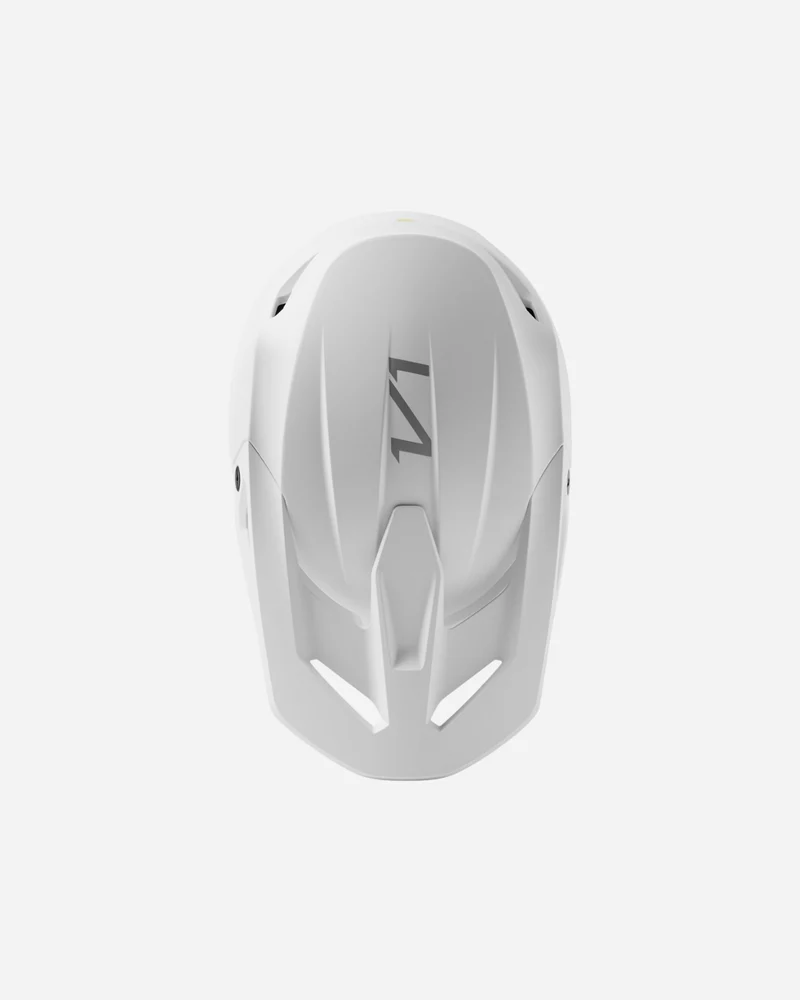 Visière Fox Racing V1 Solid - Blanc mat