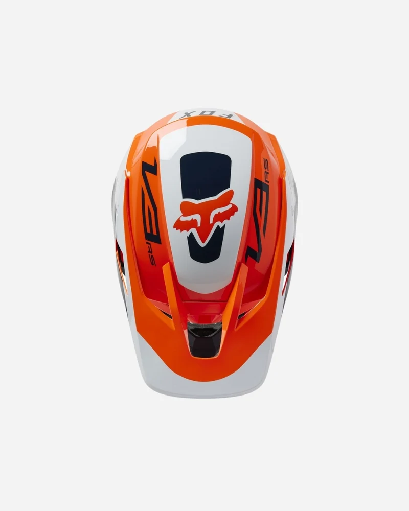 Visière Fox Racing V3RS Efekt - Orange fluo