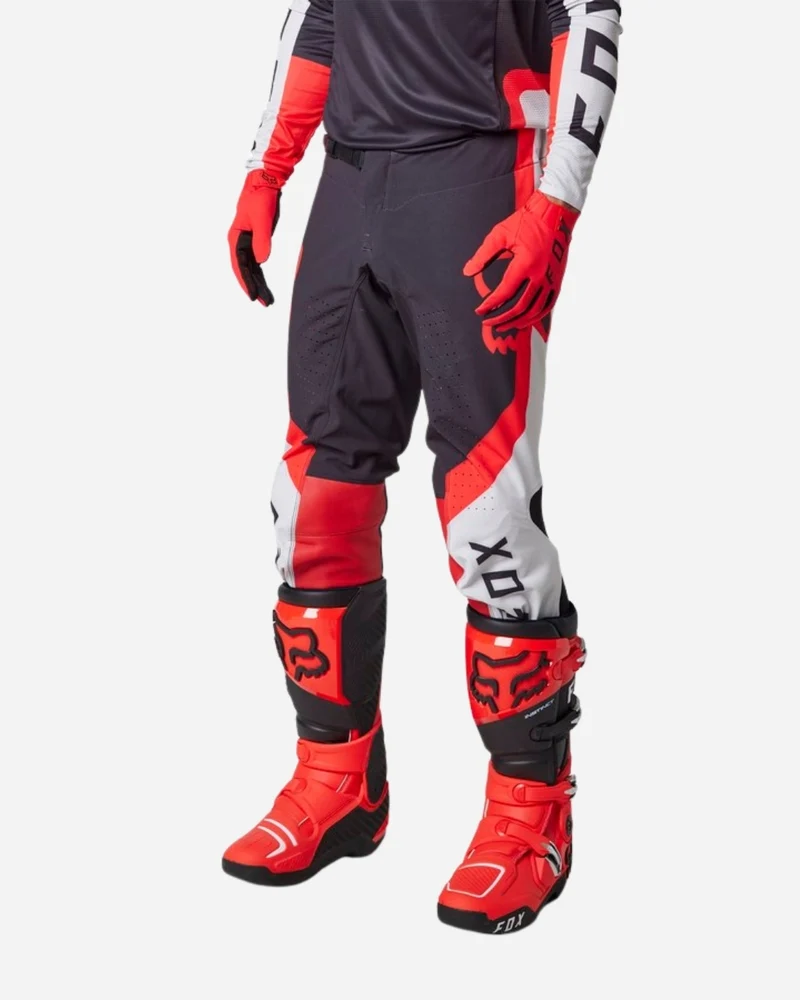 Pantalon Fox Racing Flexair Efekt - Rouge fluo