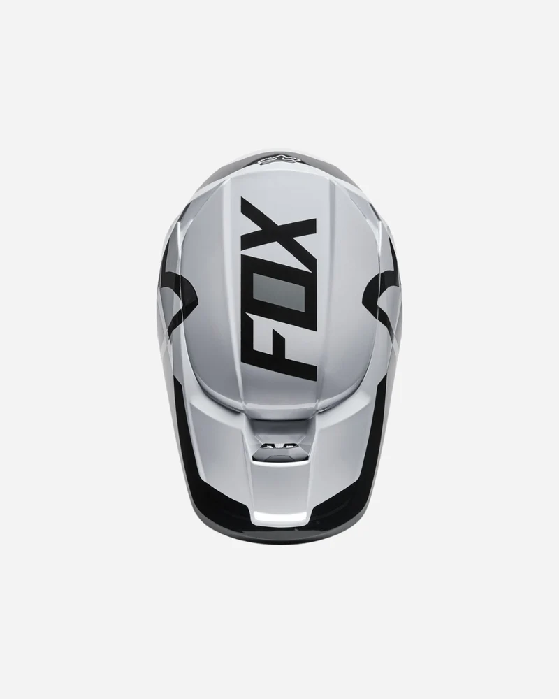 Visière Jeunes Fox Racing V1 Lux - Noir/Blanc