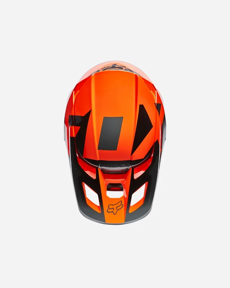 Visière Fox Racing V2 Dier - Orange fluo
