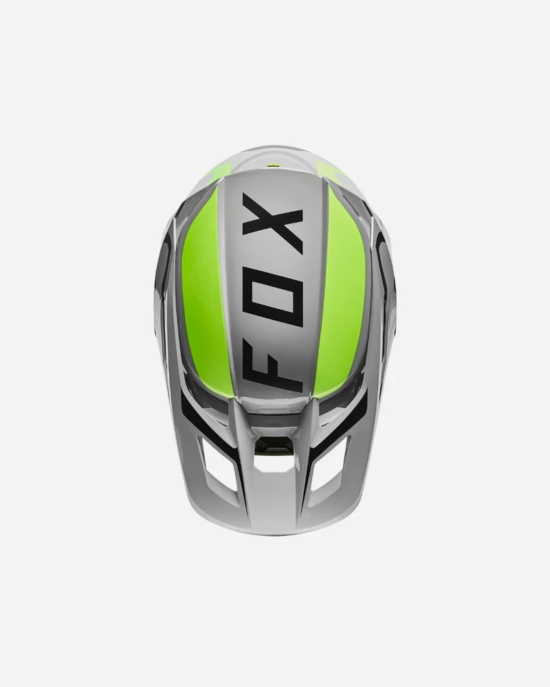 Visière Fox Racing V2 Merz - Gris acier