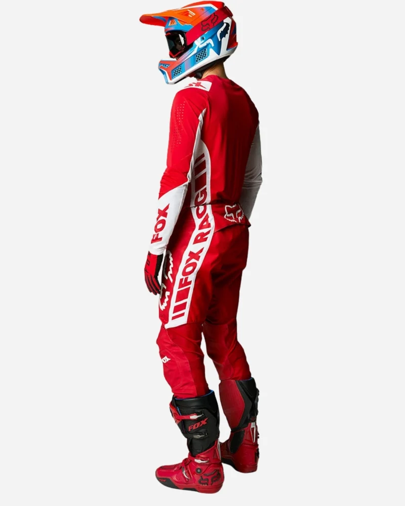 Pantalon Fox Racing Flexair Mach One - Rouge Flamme