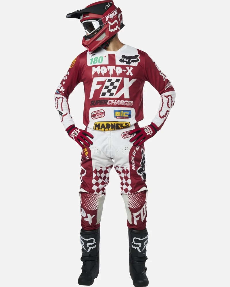 Pantalon Fox Racing 180 Czar - Rouge