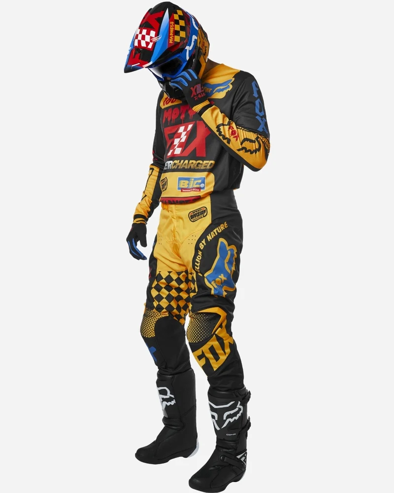 Pantalon Fox Racing 180 Czar - Noir/Jaune