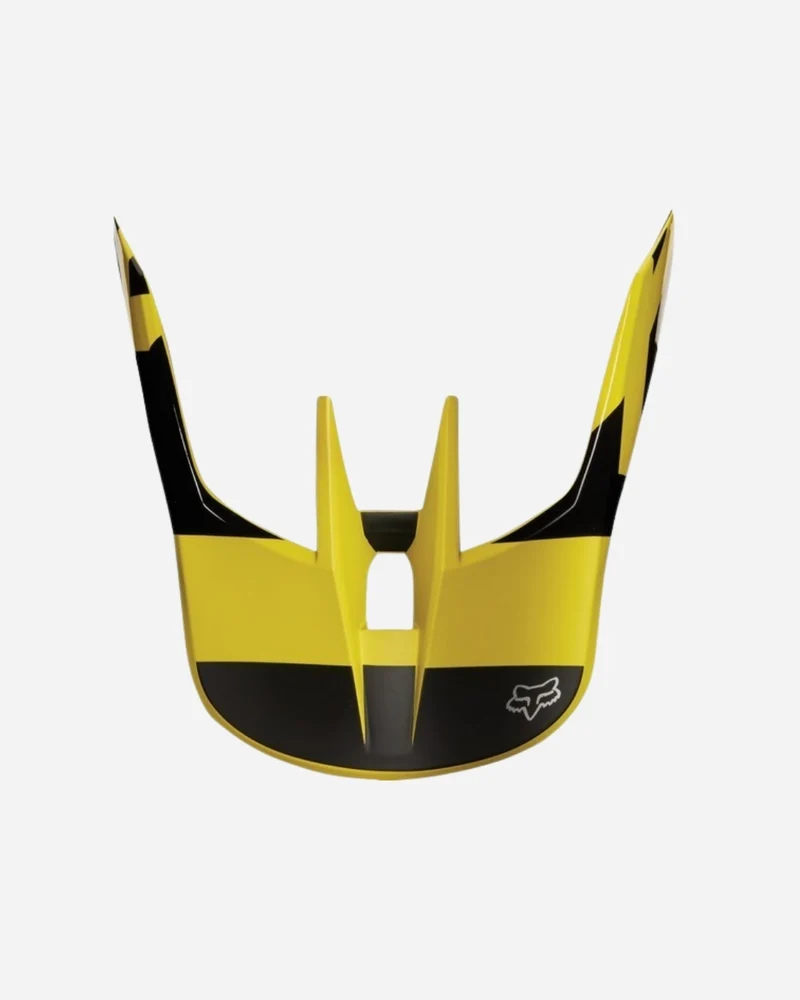 Visière Fox Racing V3 Preest - Jaune Foncé