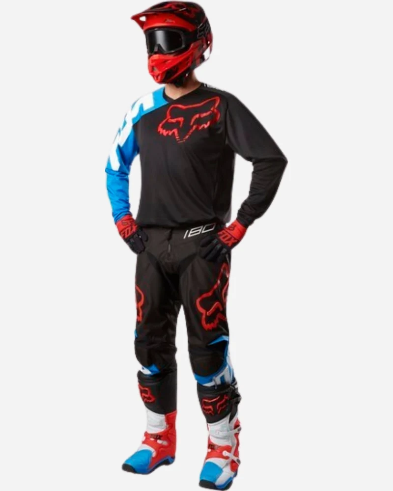 Pantalon Fox Racing 180 Sabbath Édition Spéciale - Bleu/Noir