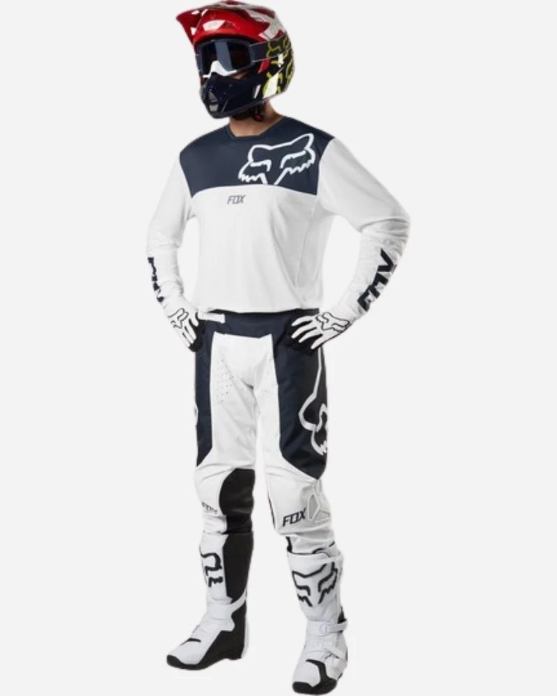 Pantalon Fox Racing Airline - Marine/Blanc