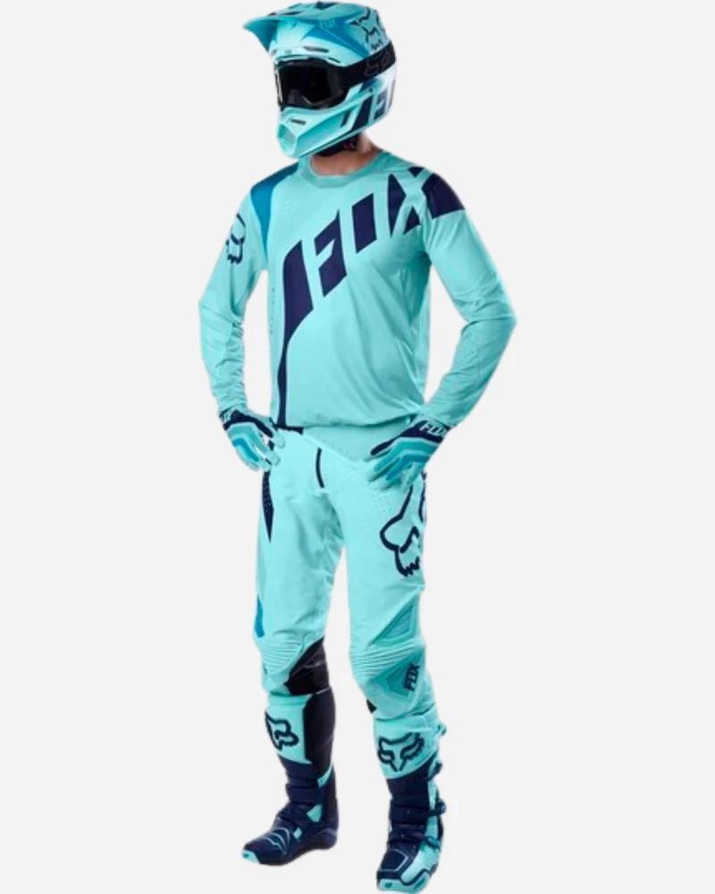 Pantalon Fox Racing Flexair Seca Édition Limitée - Bleu Glace